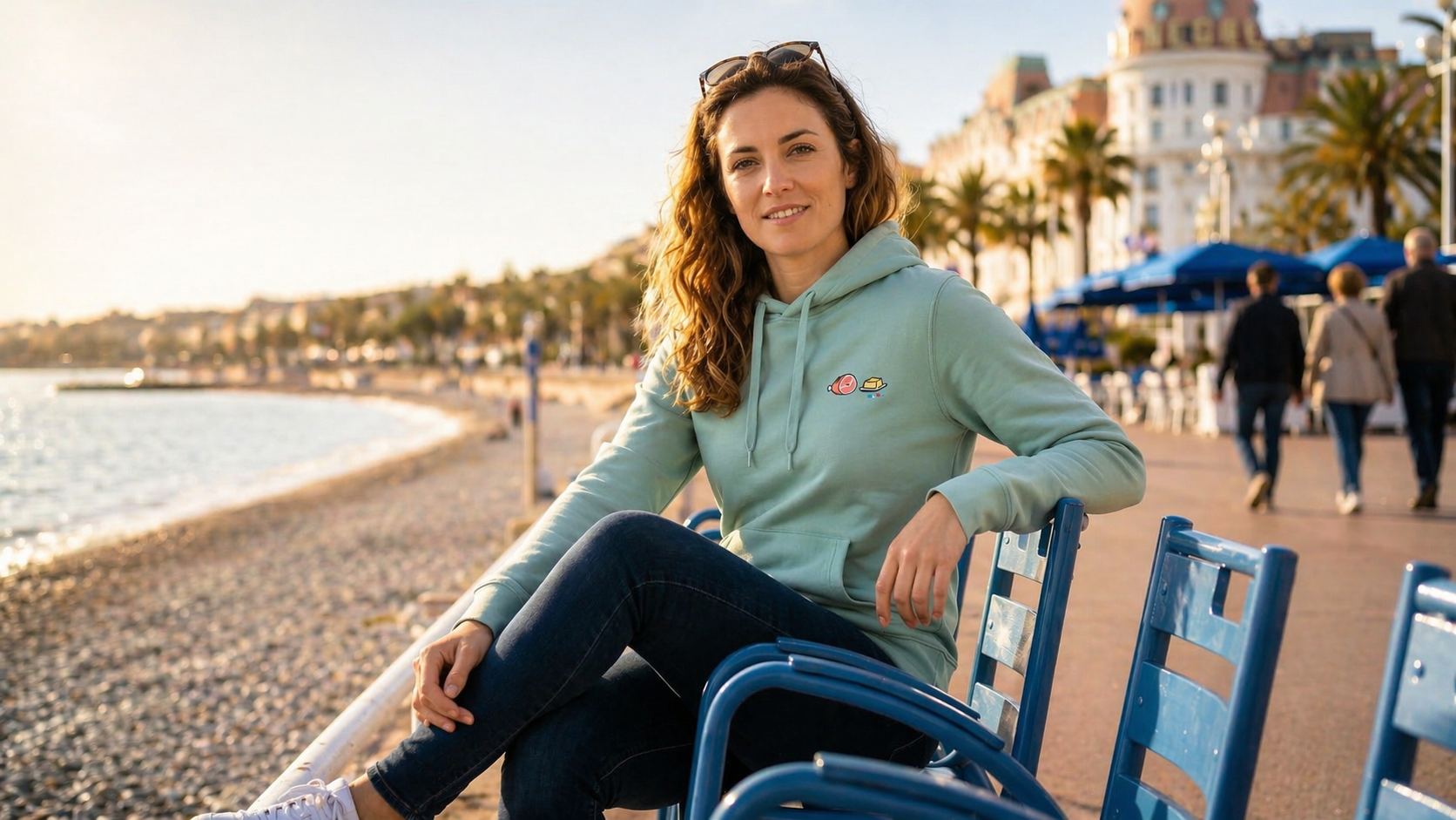 Sweat à capuche Femme - Collection Jambon Beurre