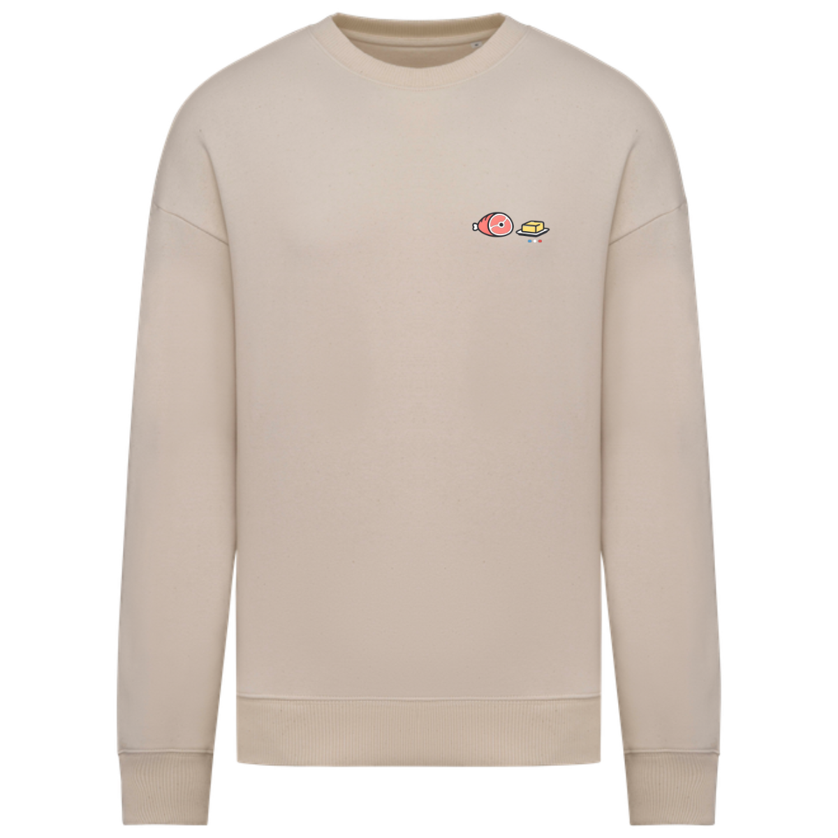 Sweat oversize unisexe - Collection Jambon Beurre