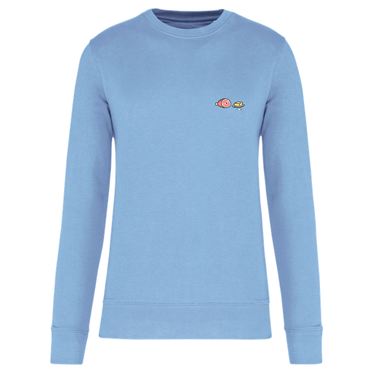 Sweat-shirt col rond unisexe - Collection Jambon Beurre