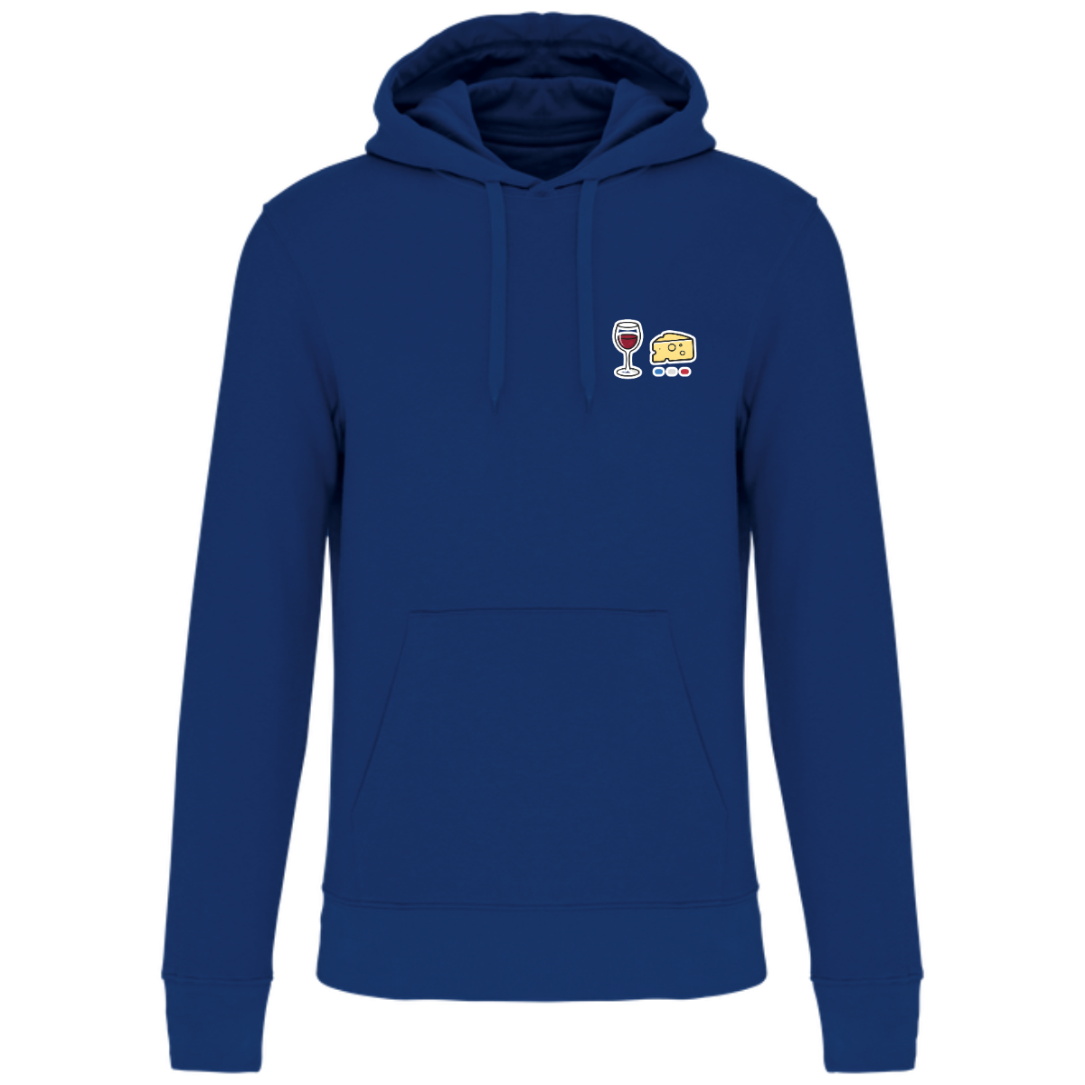 Sweat à capuche Homme - Collection Vin Fromage