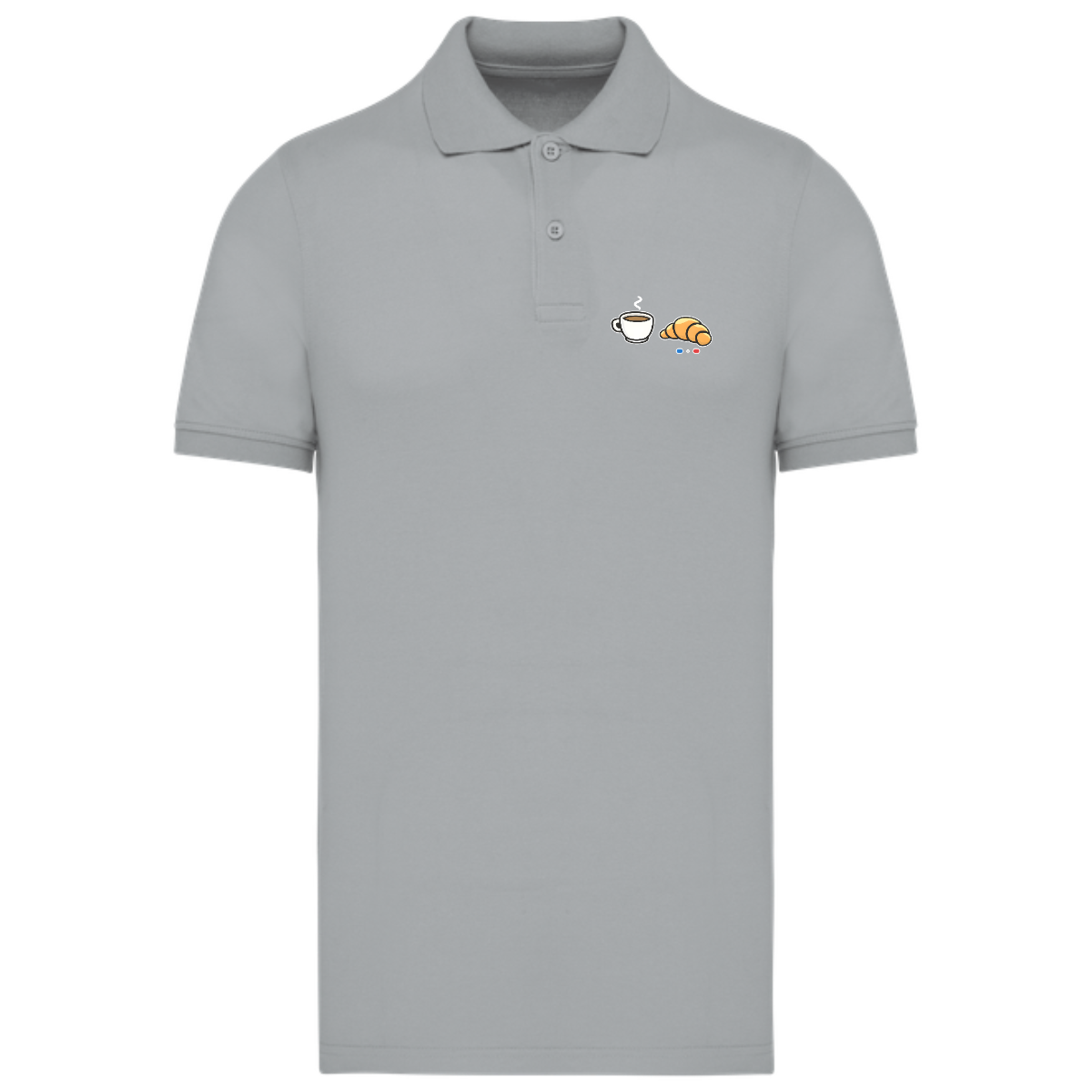 Polo Homme Bio - Collection Café Croissant