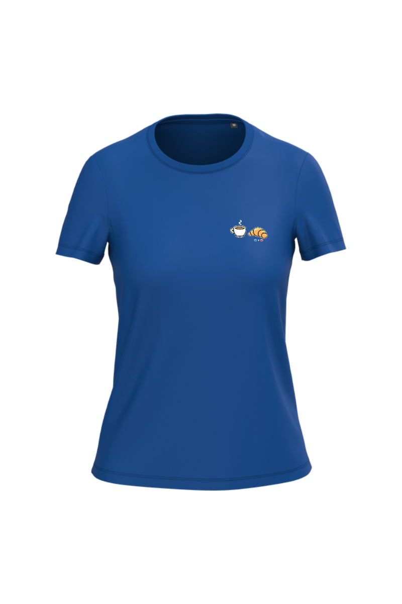 T-shirt Bio Femme - Collection Café Croissant