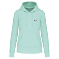 Sweat à Capuche Femme Bio - Collection Rouge