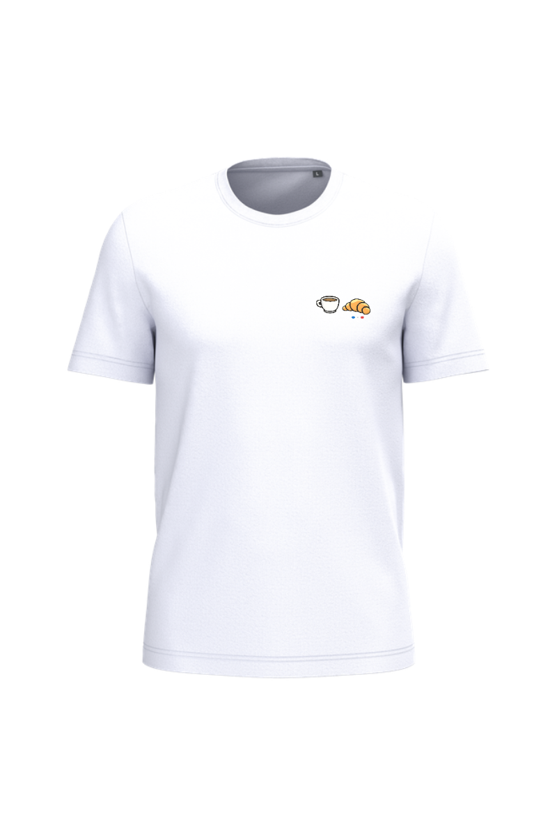 T-shirt Bio Homme - Collection Café Croissant