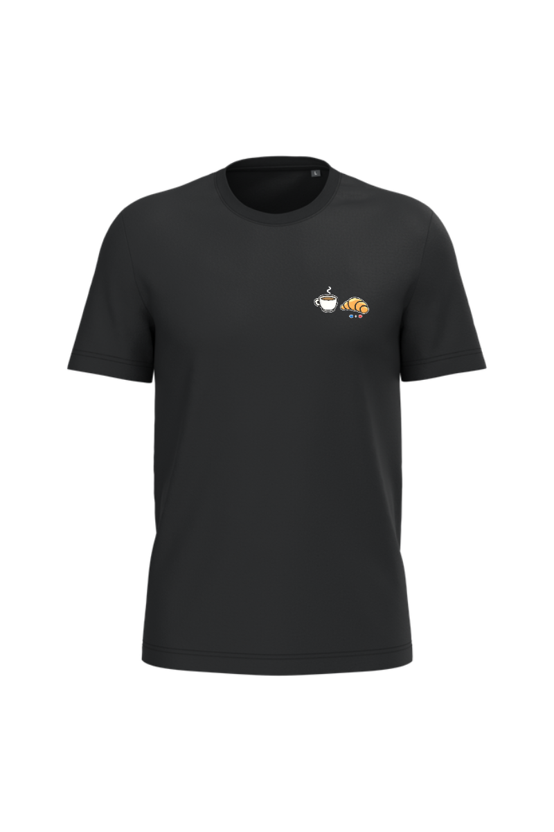 T-shirt Bio Homme - Collection Café Croissant