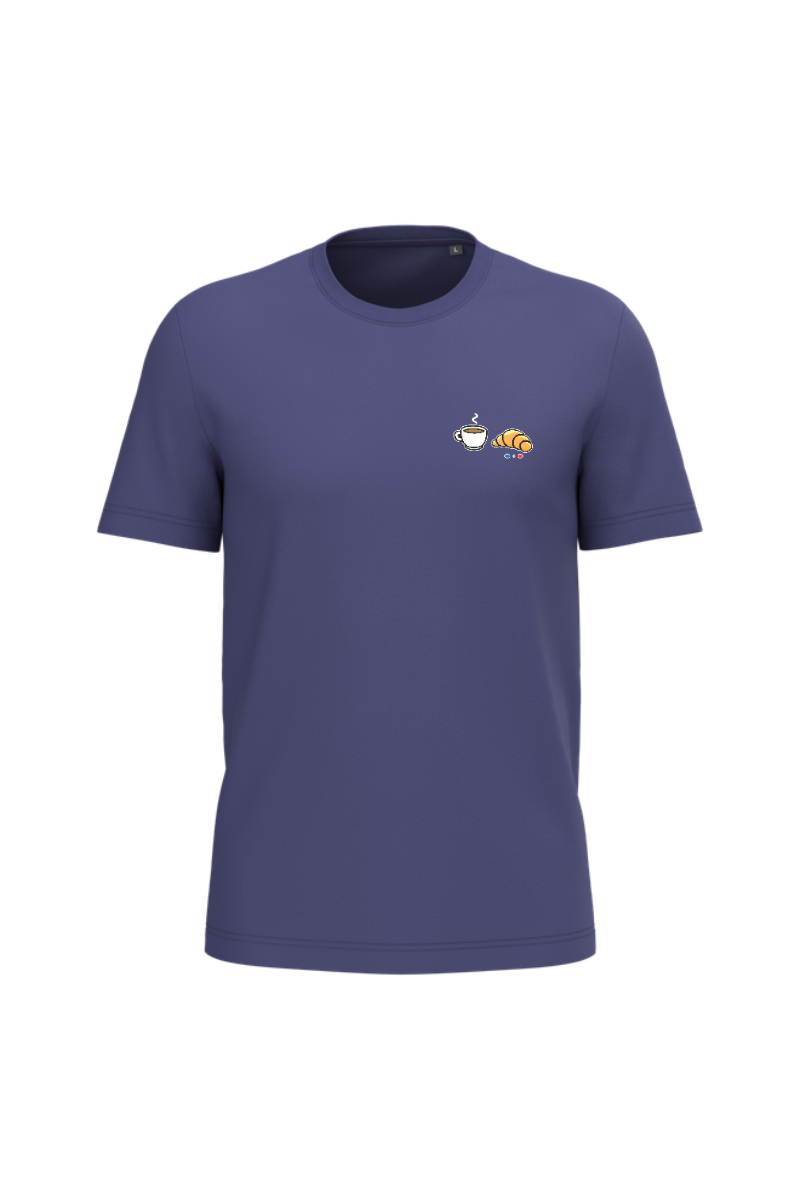 T-shirt Bio Homme - Collection Café Croissant