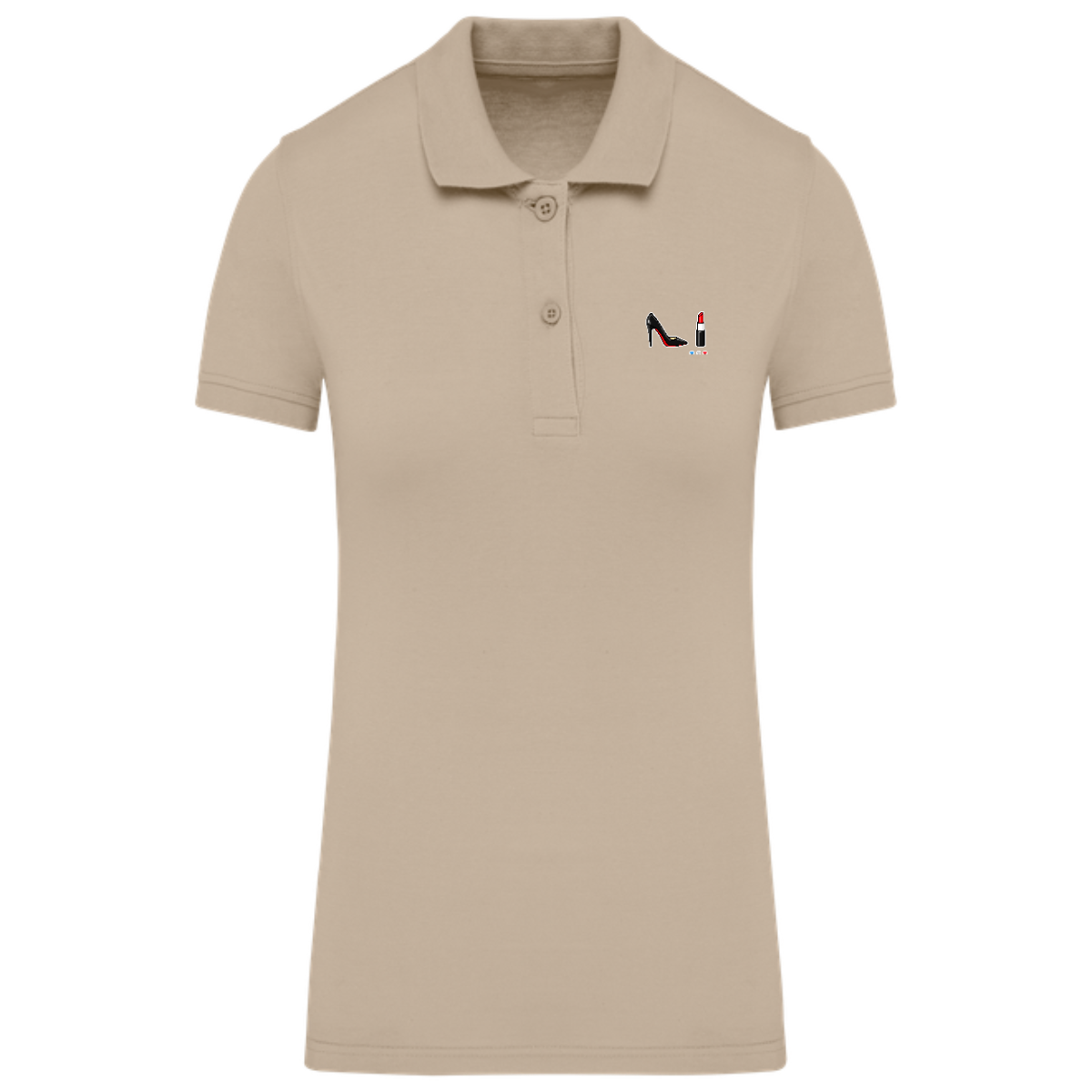 Polo Femme Bio - Collection Rouge