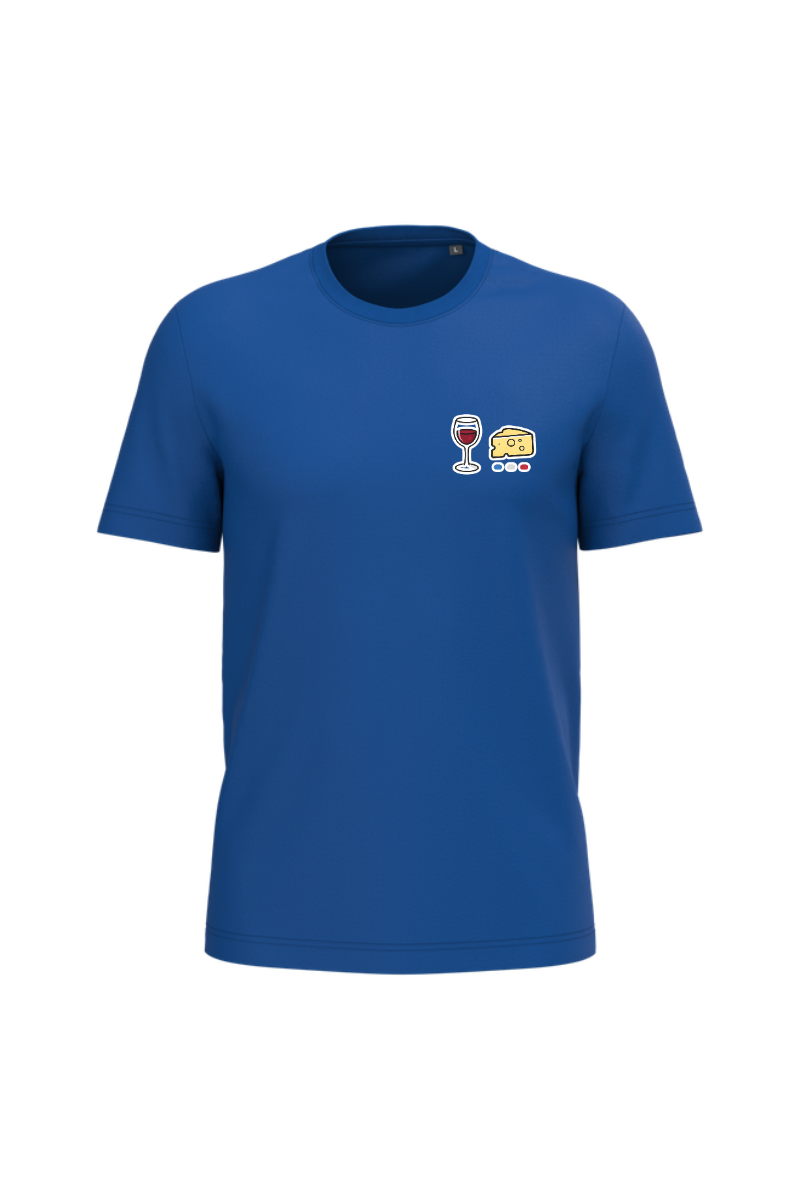T-shirt Bio Homme - Collection Vin Fromage