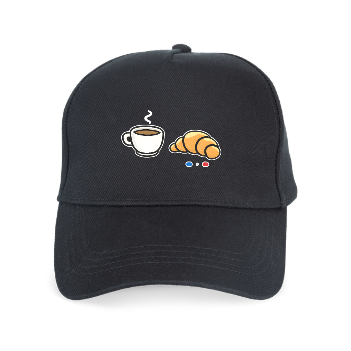 Casquette Unisexe Bio - Collection Café Croissant