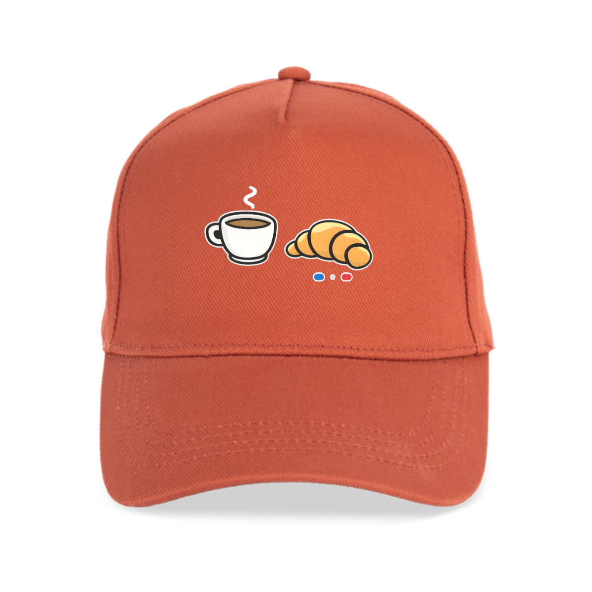 Casquette Unisexe Bio - Collection Café Croissant