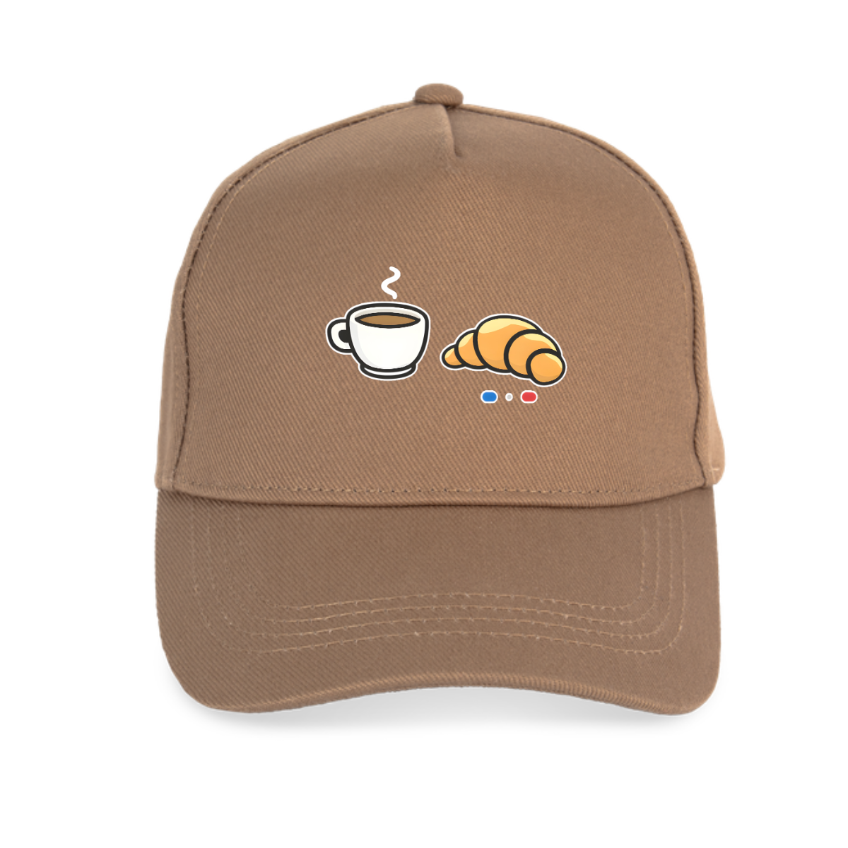 Casquette Unisexe Bio - Collection Café Croissant