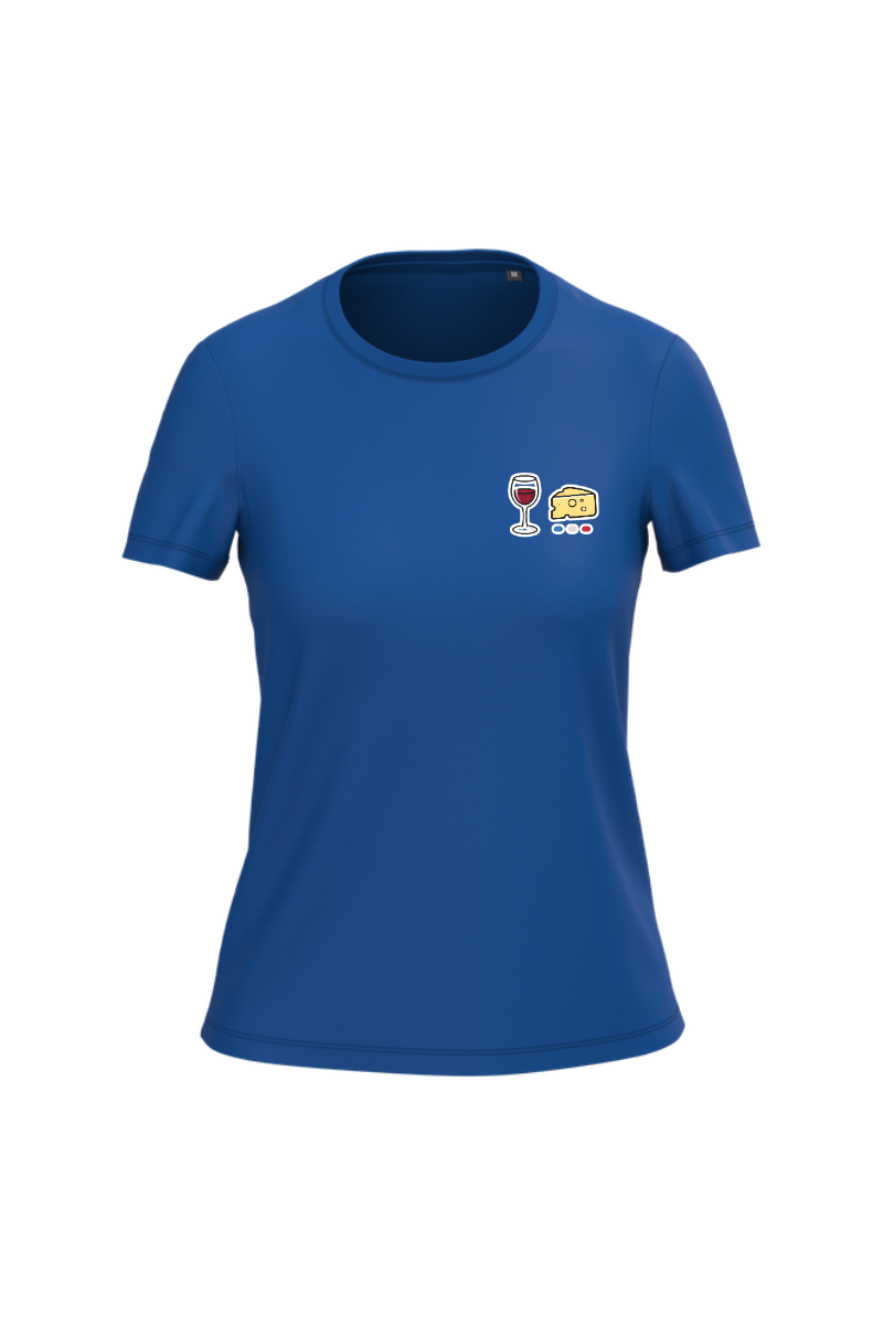T-shirt Bio Femme - Collection Vin Fromage