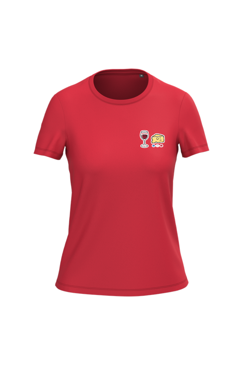 T-shirt Bio Femme - Collection Vin Fromage