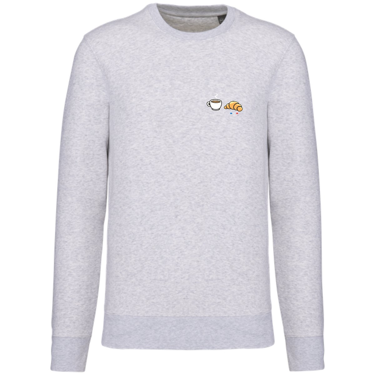 Sweat-shirt col rond Unisexe - Collection Café Croissant