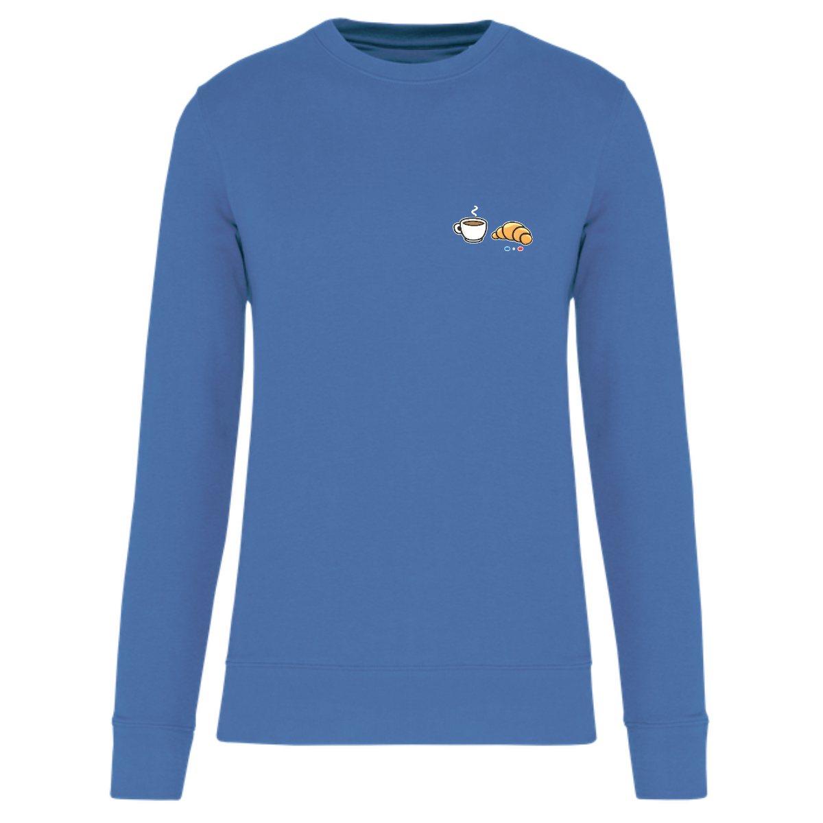 Sweat-shirt col rond Unisexe - Collection Café Croissant