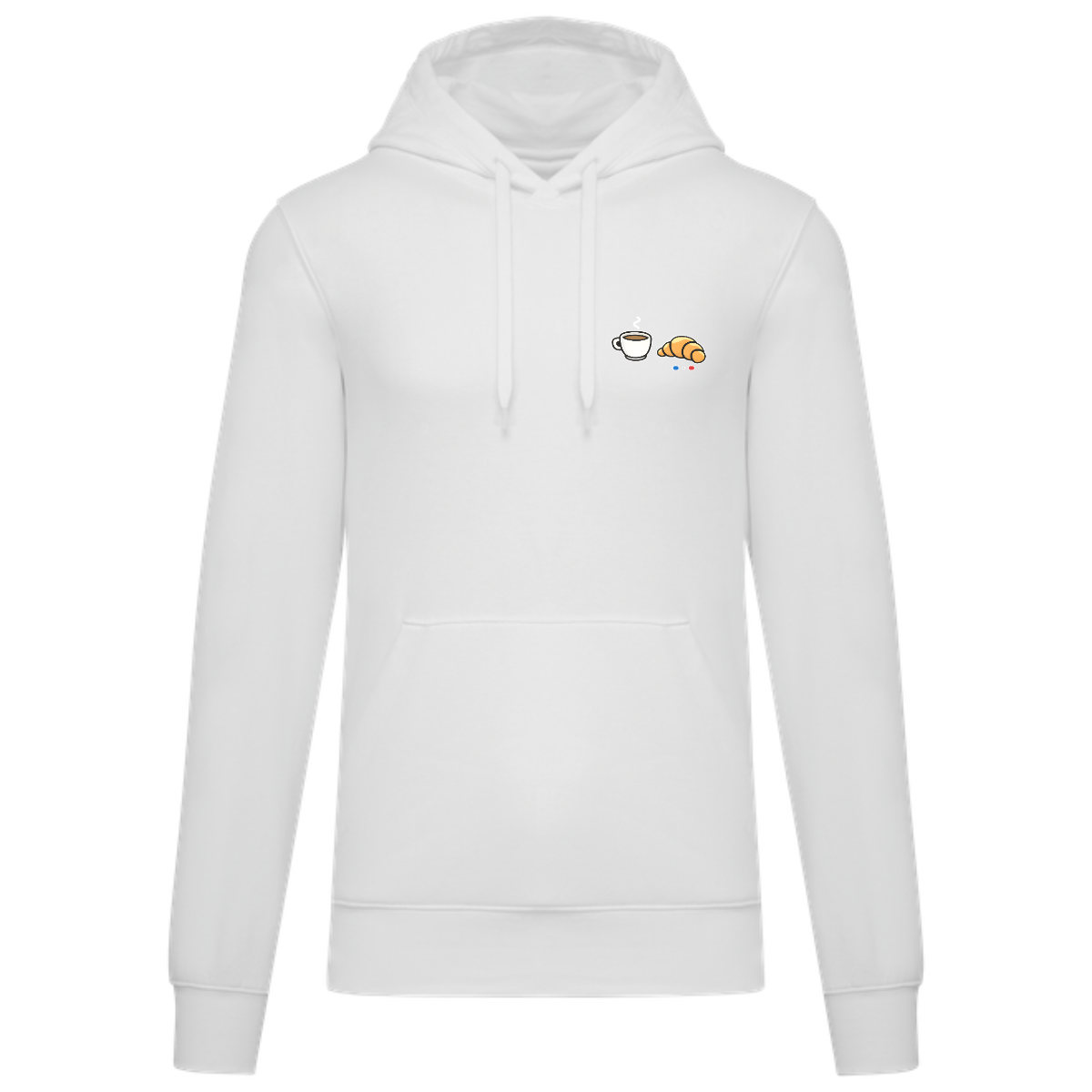Sweat à capuche Homme - Collection Café Croissant