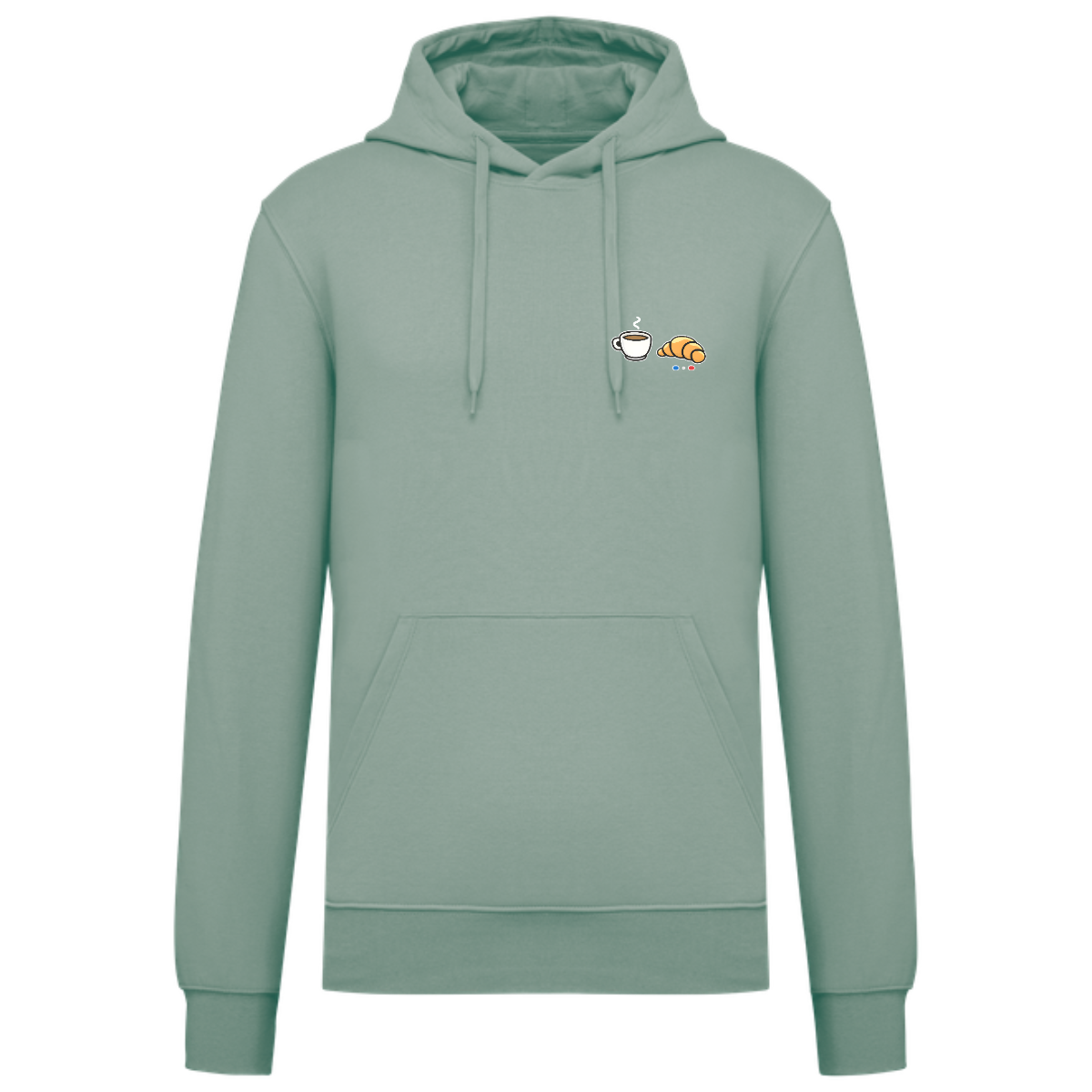 Sweat à capuche Homme - Collection Café Croissant