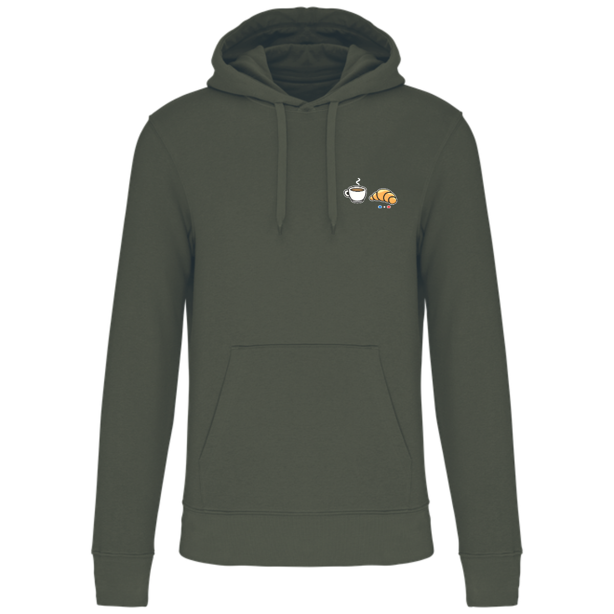 Sweat à capuche Homme - Collection Café Croissant