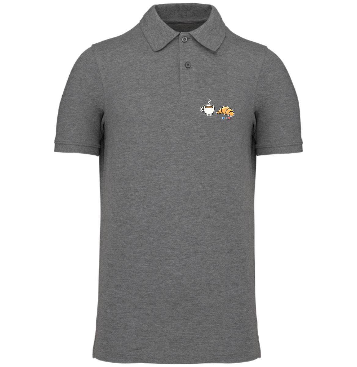 Polo Homme Bio - Collection Café Croissant