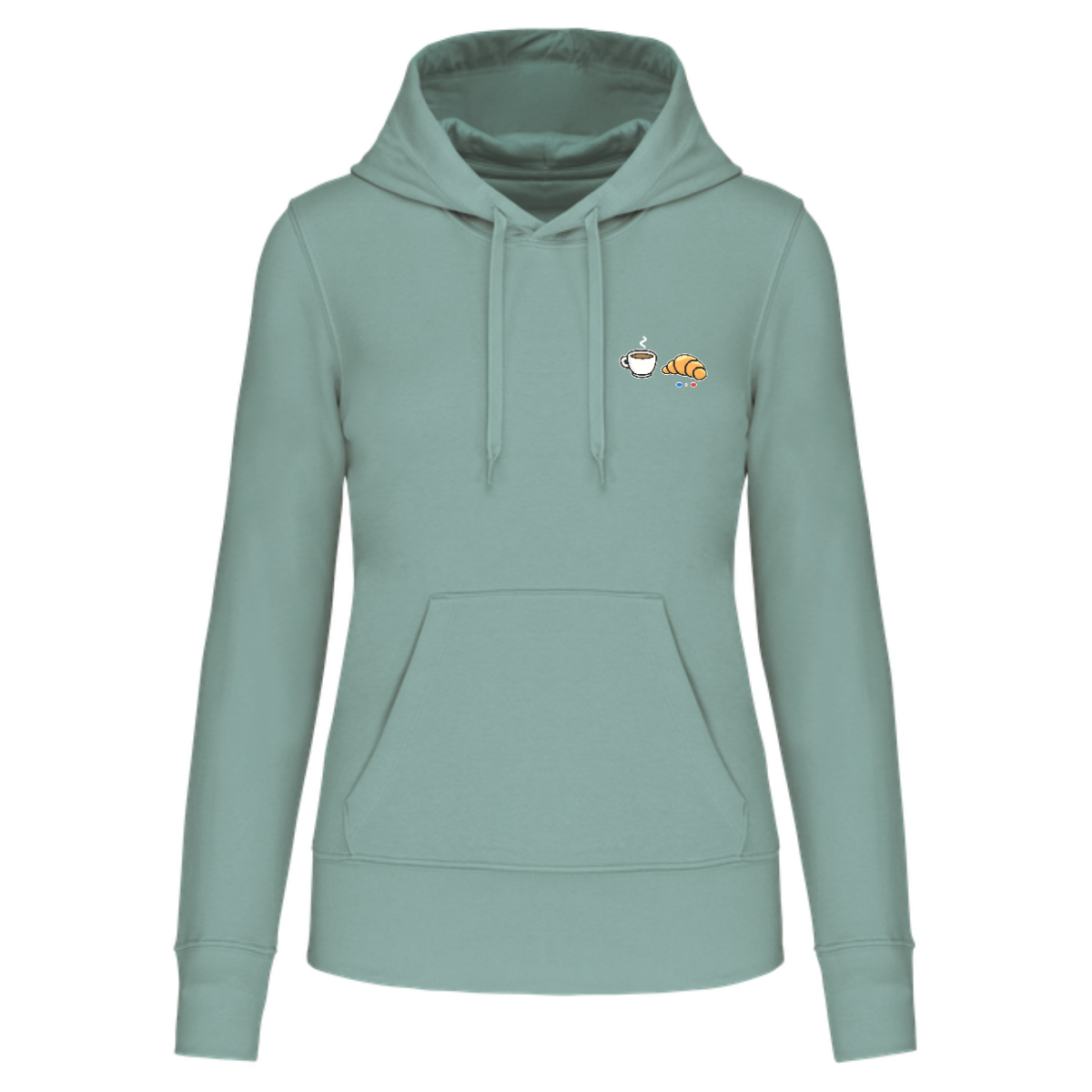 Sweat à capuche Femme - Collection Café Croissant