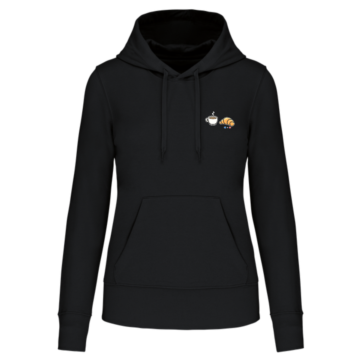 Sweat à capuche Femme - Collection Café Croissant