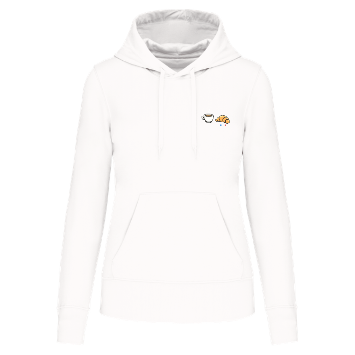 Sweat à capuche Femme - Collection Café Croissant
