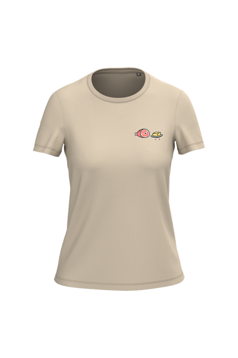 T-shirt Bio Femme - Collection Jambon Beurre