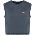 T-shirt crop sans manche Bio - Collection Jambon Beurre