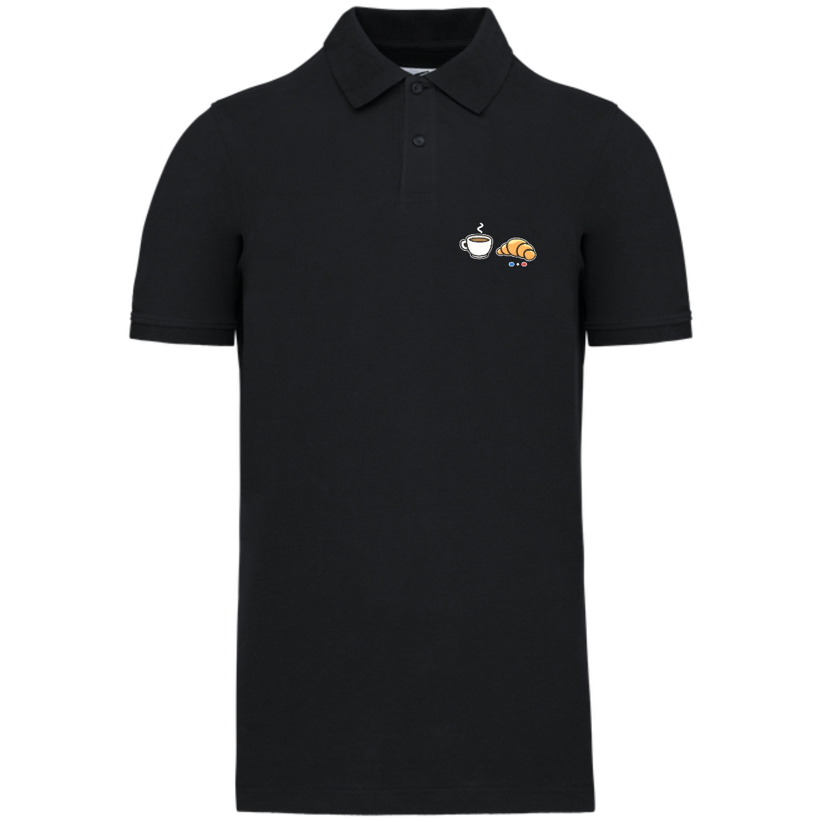 Polo Homme Bio - Collection Café Croissant