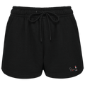 Short Molleton Bio Femme - Collection Rouge
