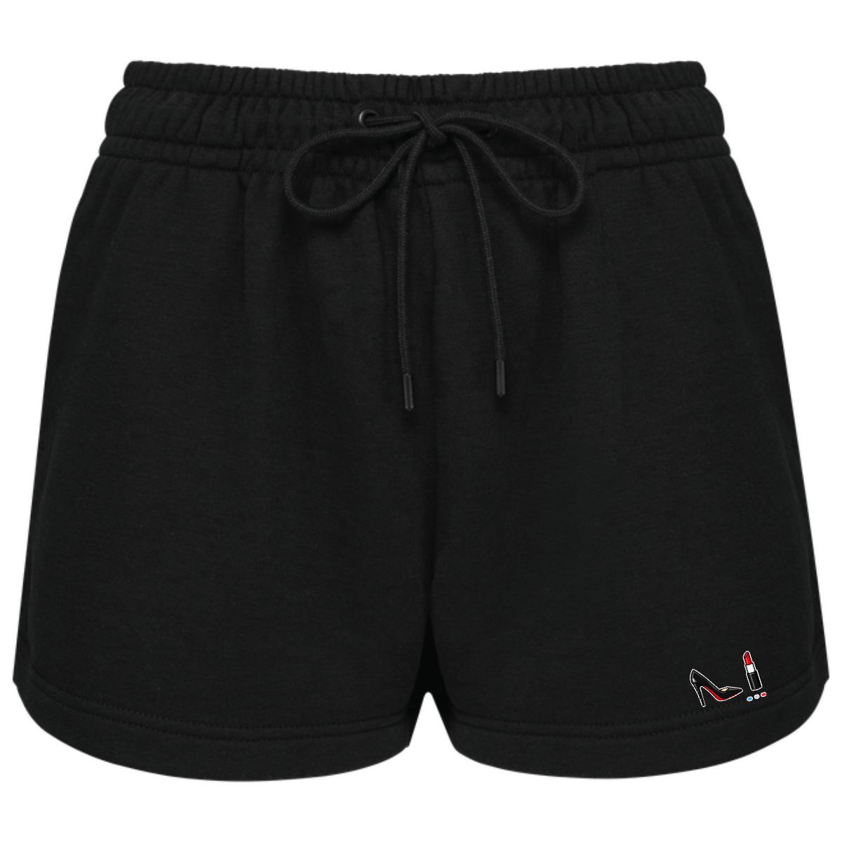 Short Molleton Bio Femme - Collection Rouge