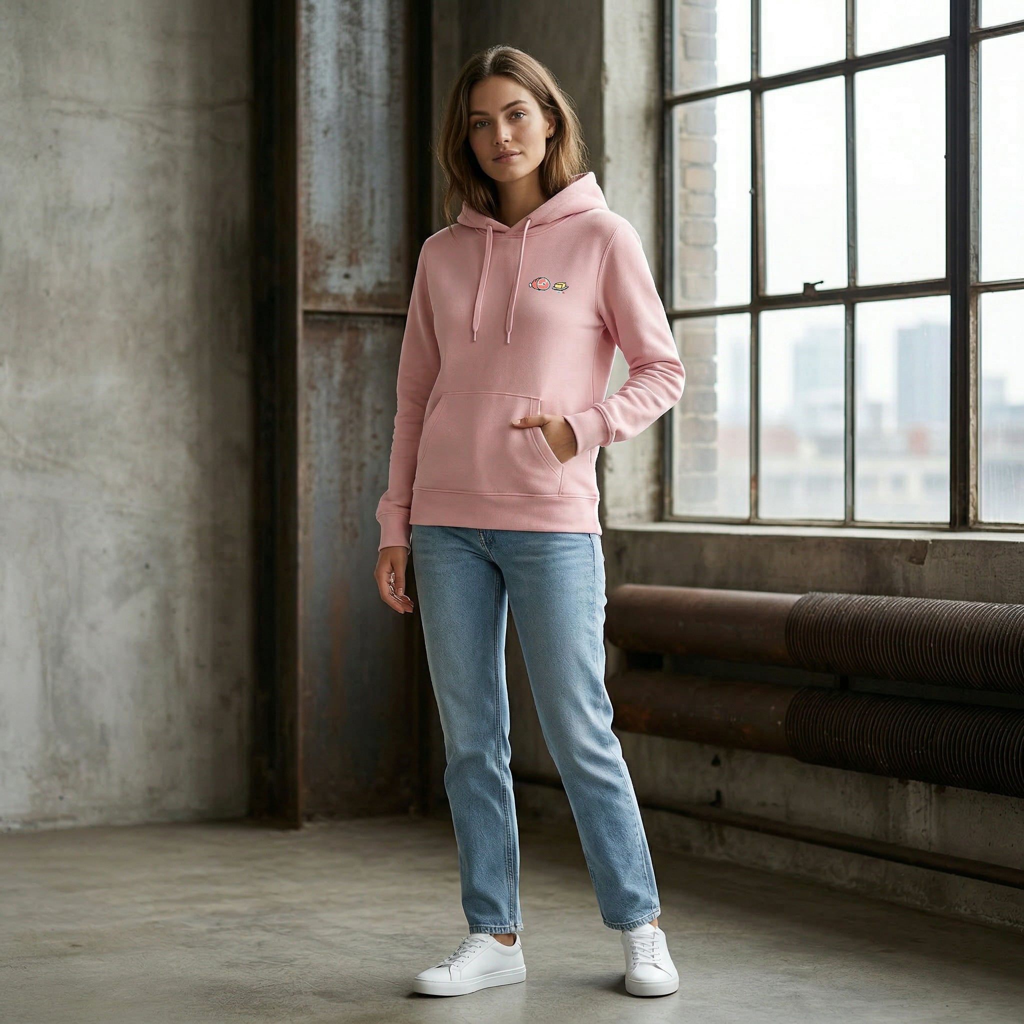 Sweat à capuche Femme - Collection Jambon Beurre