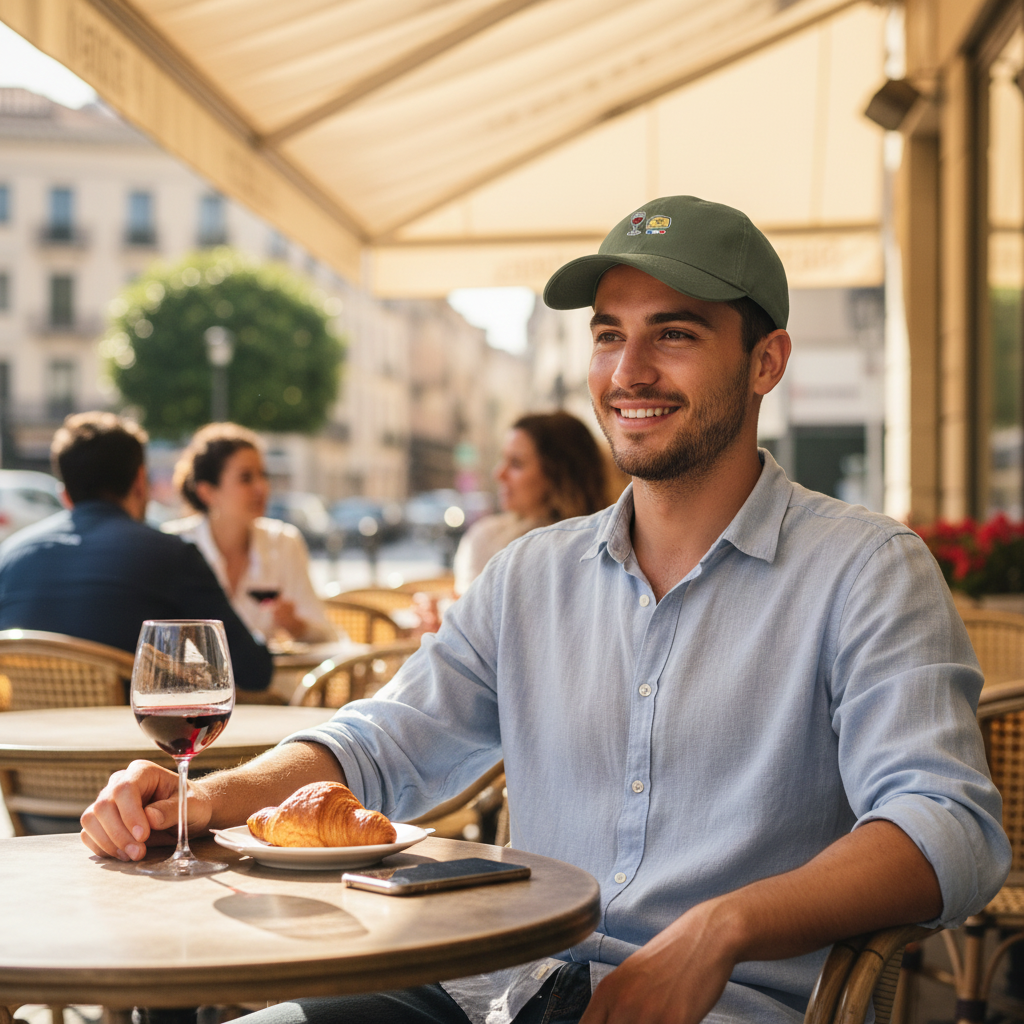 Casquette homme terrasse