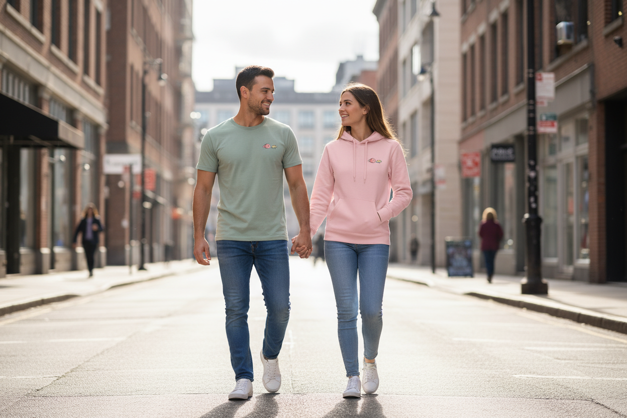 Couple lifestyle Collection Zéro - Jambon Beurre