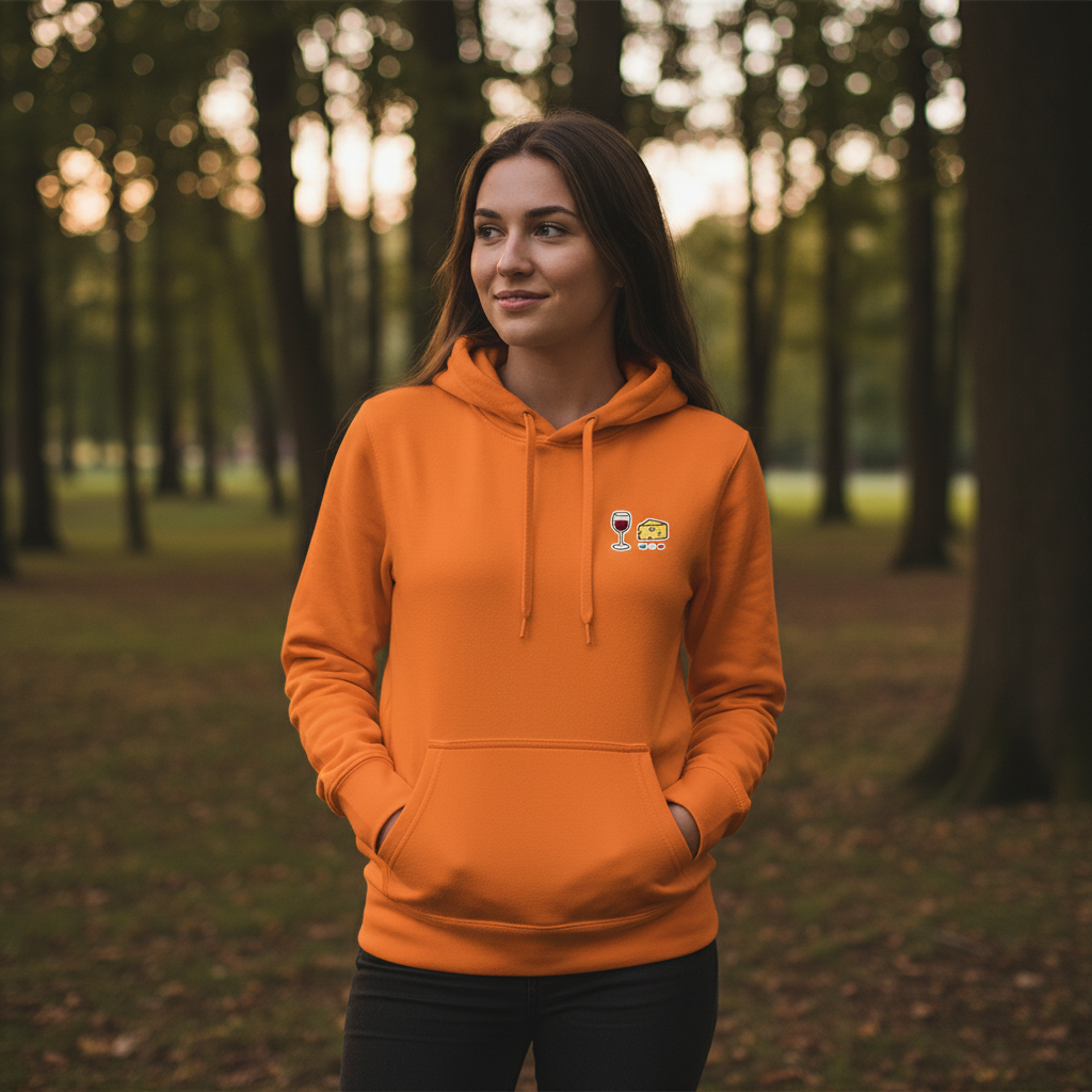 Hoodie femme forêt