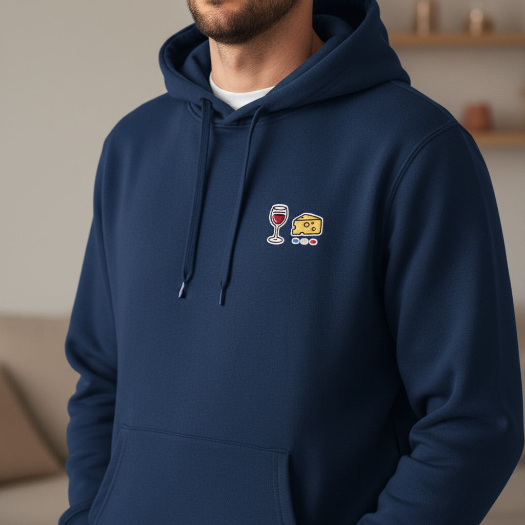 Hoodie homme focus logo