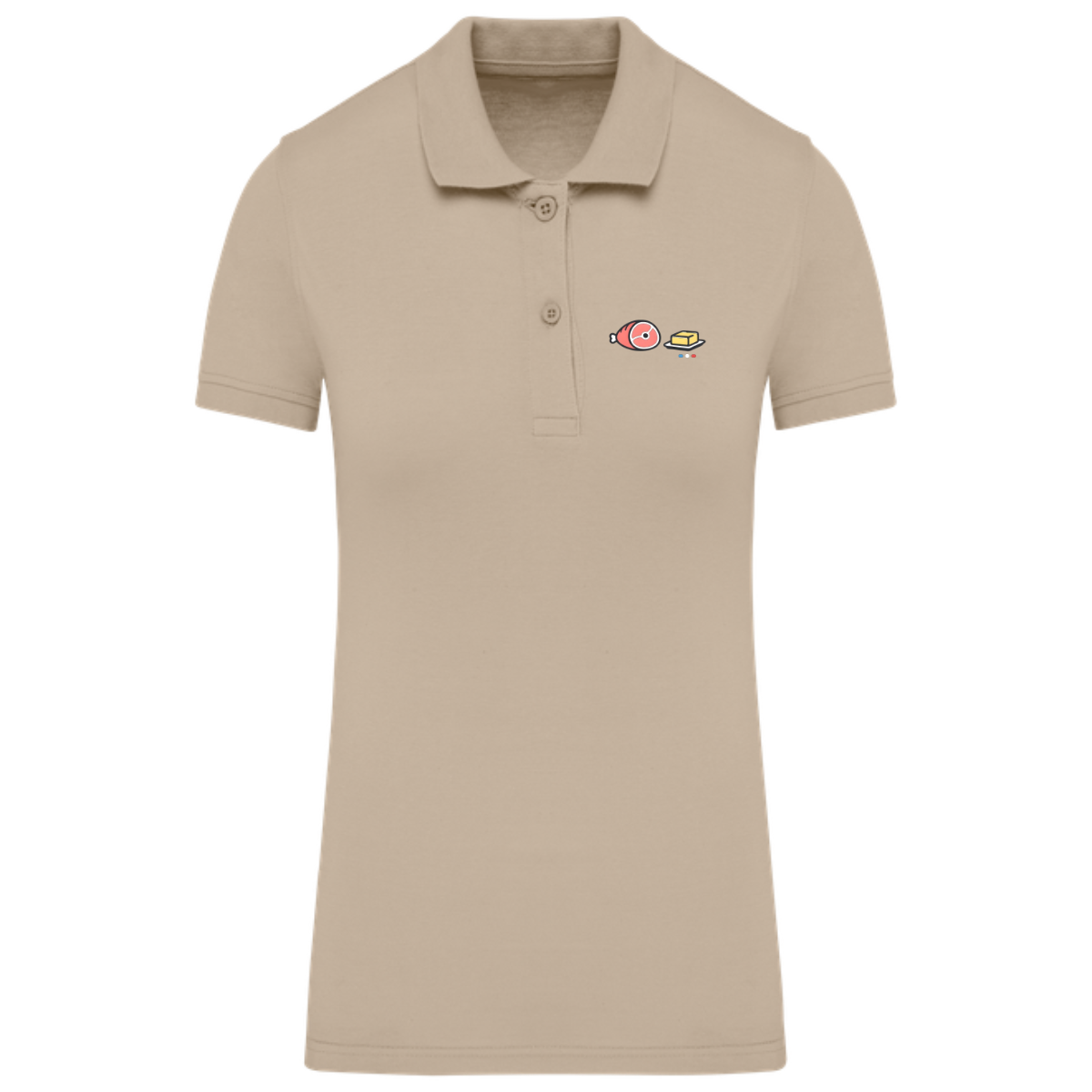 Polo femme Bio - Collection Jambon Beurre