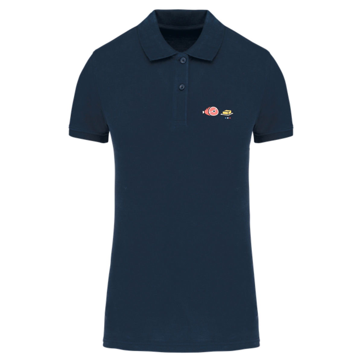 Polo femme Bio - Collection Jambon Beurre