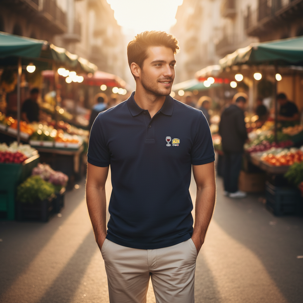 Polo homme balade
