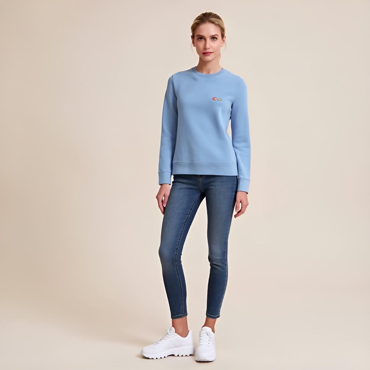 Sweat-shirt col rond unisexe - Collection Jambon Beurre